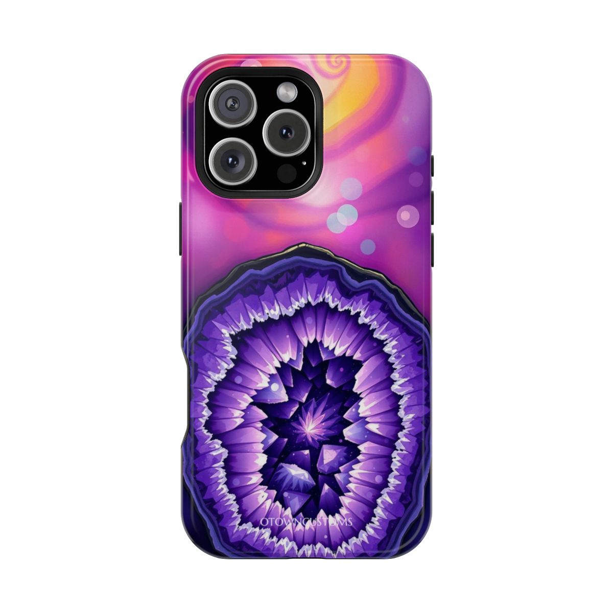 Colorful Amethyst Geode Slice