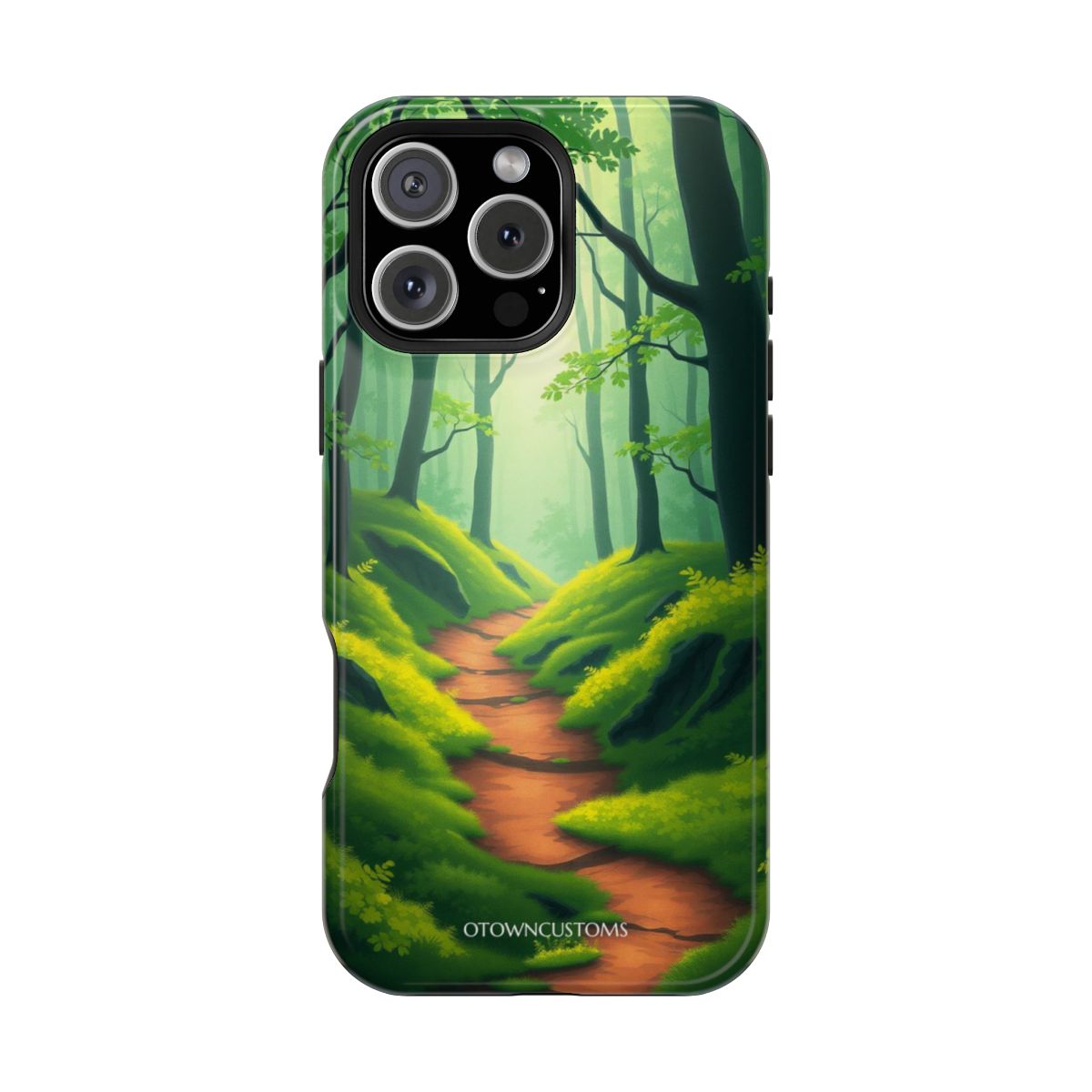 Lush Forest Path Mossy Glow