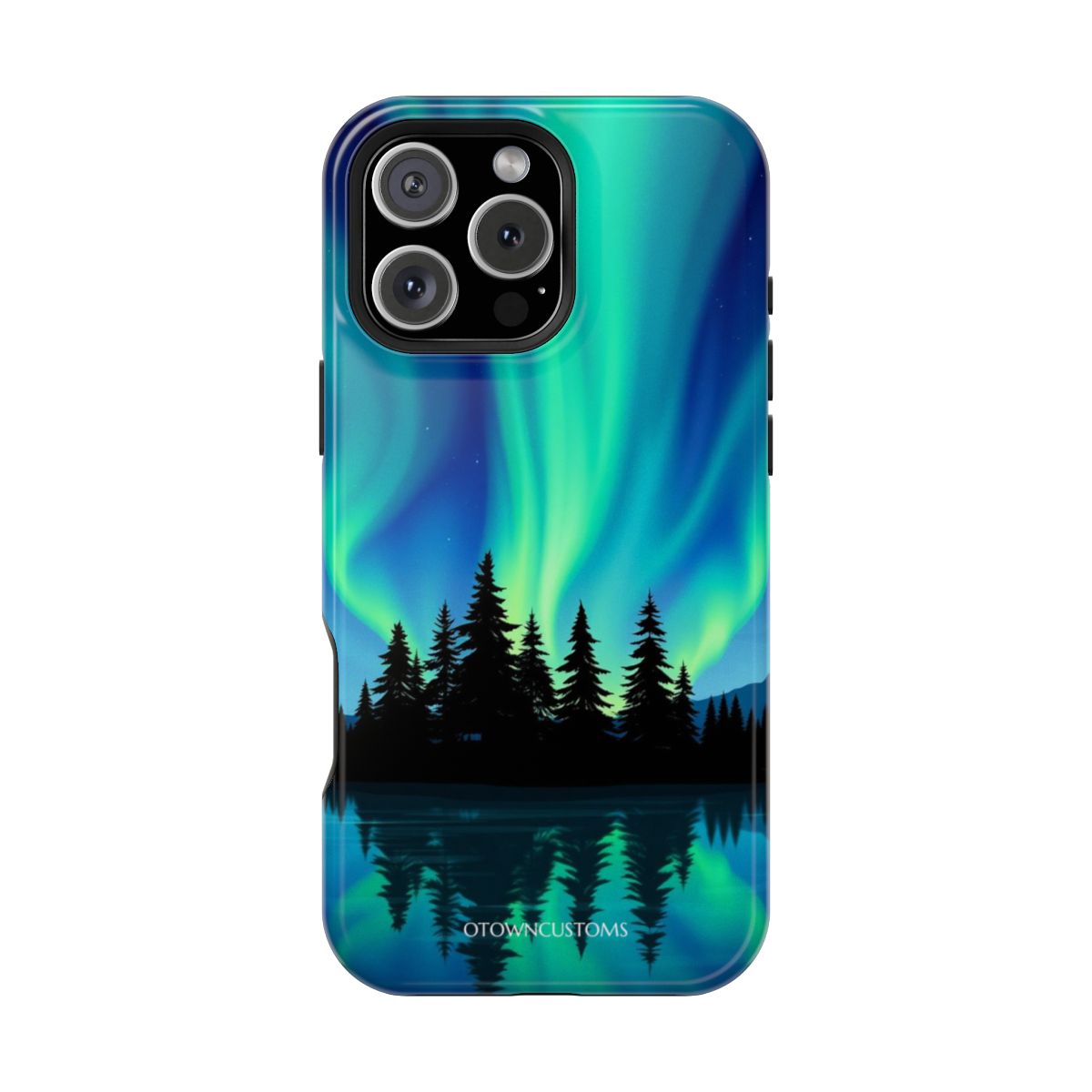 Stylized Aurora Borealis Northern Lights