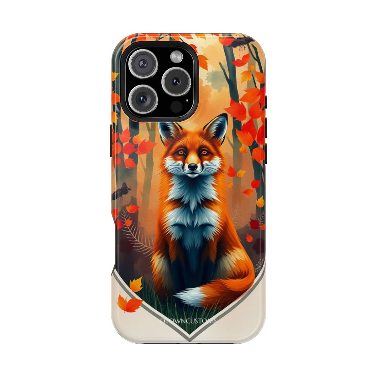 Autumn Fox Forest Charm