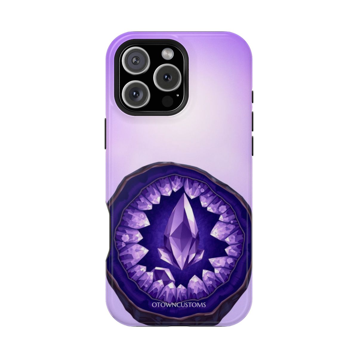 Gemstone Crystal Purple Geode