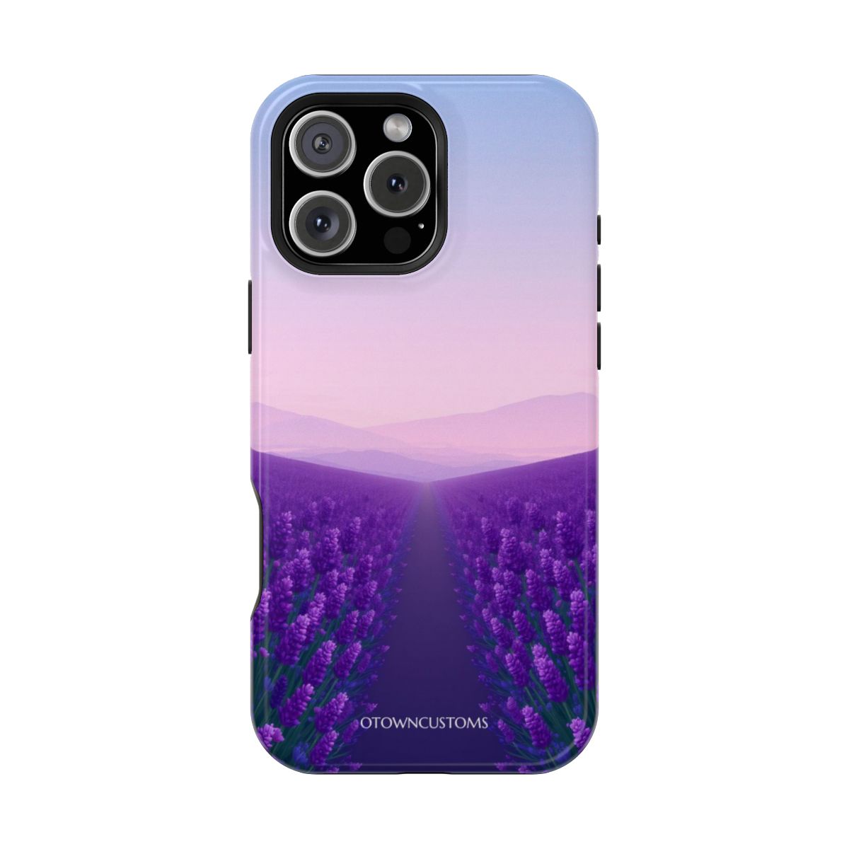 Dreamy Lavender Field Gradient
