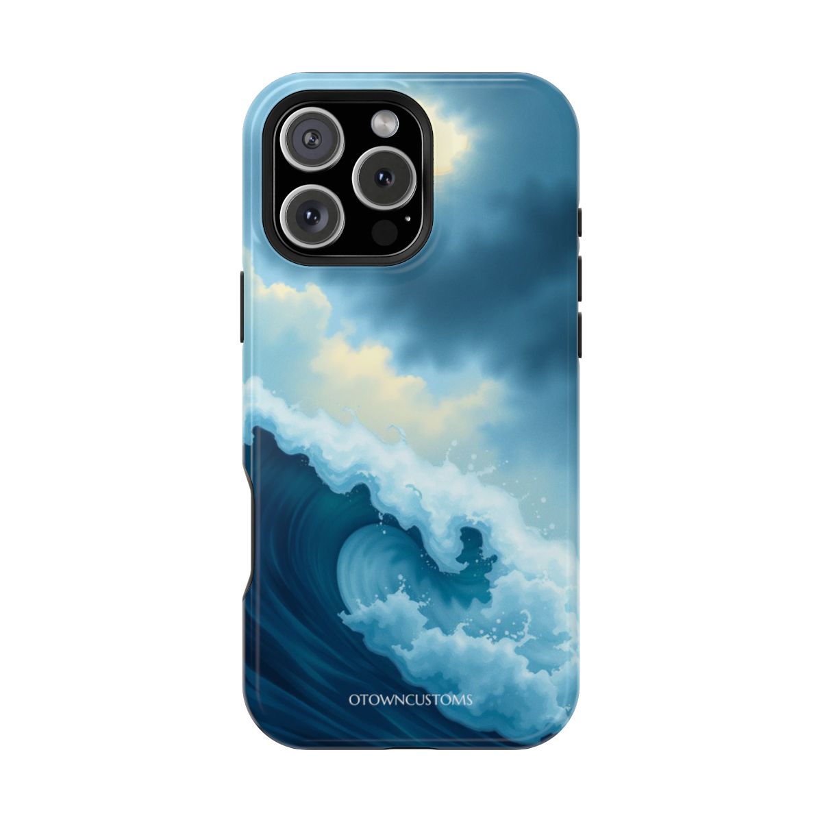 Ocean Waves Seascape Phone Case Painterly Wave