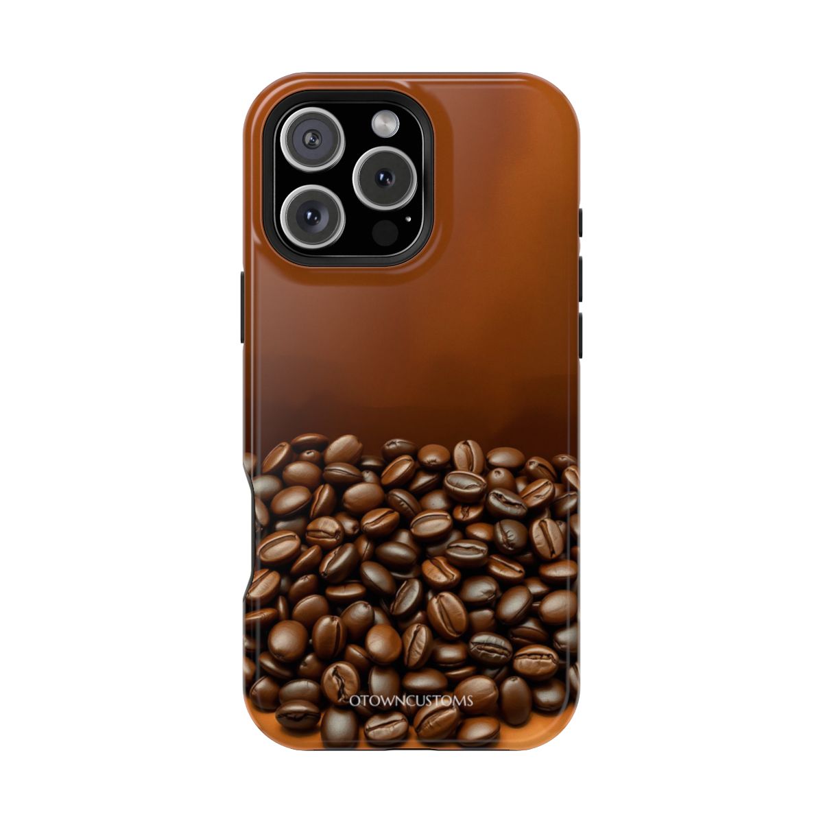Coffee Bean Bliss Phone Case Beans Background