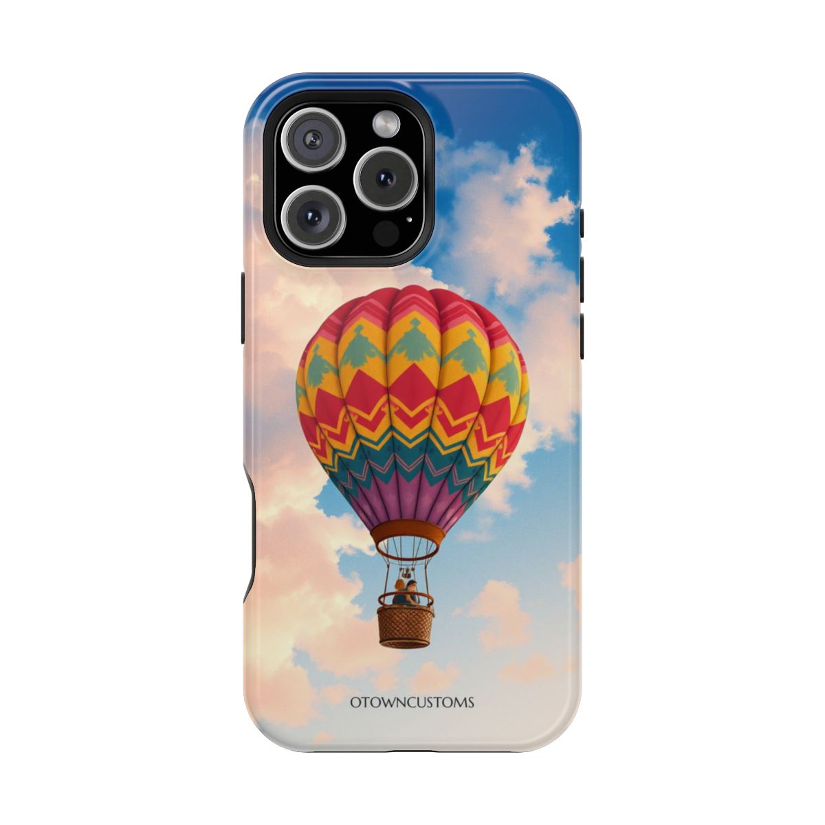 Whimsical Hot Air Balloon Landscape