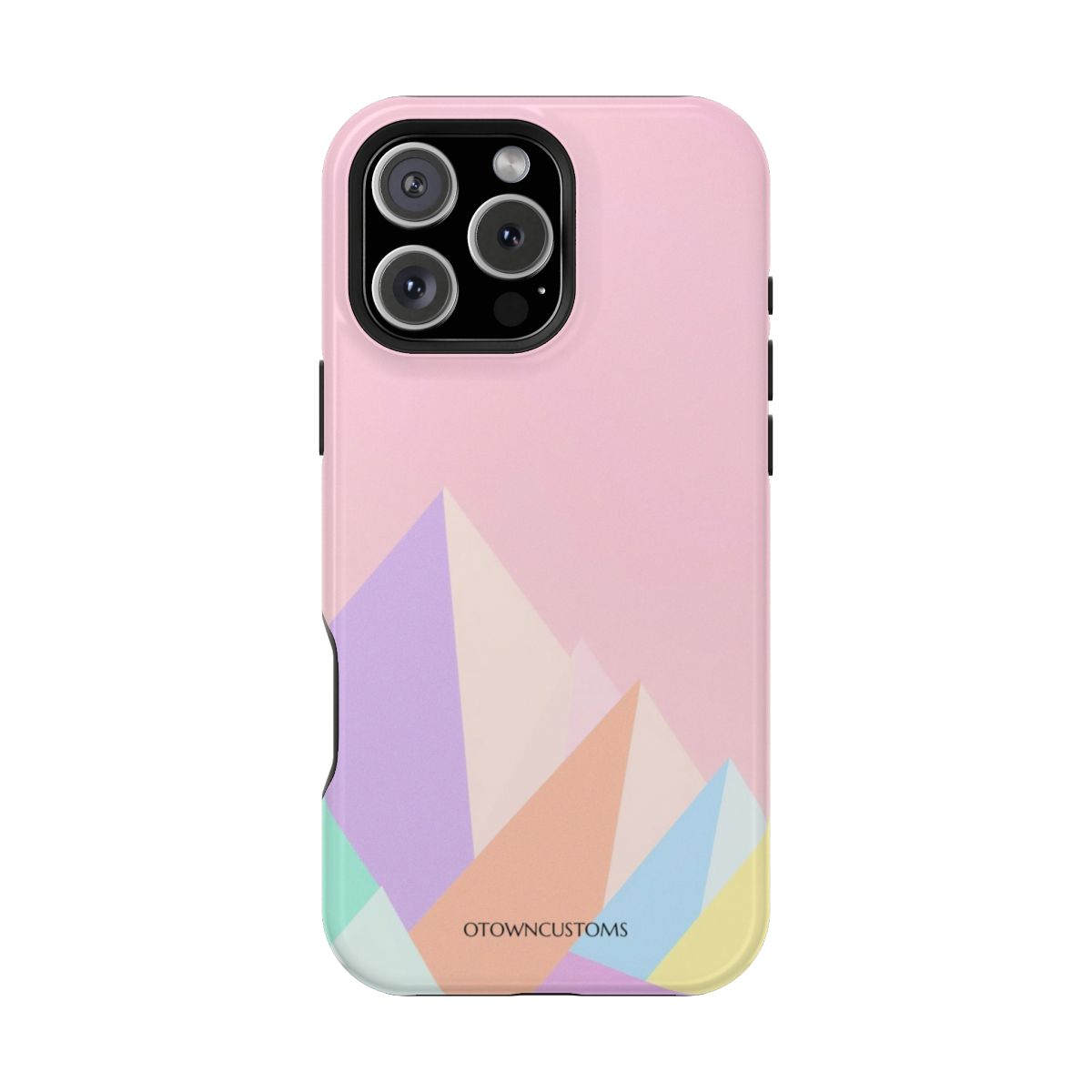 Pastel Geometric Shapes Fusion
