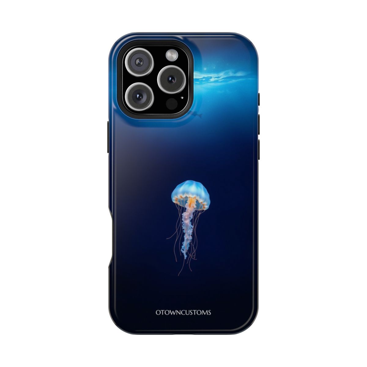 Cosmic Jellyfish Underwater Scene
