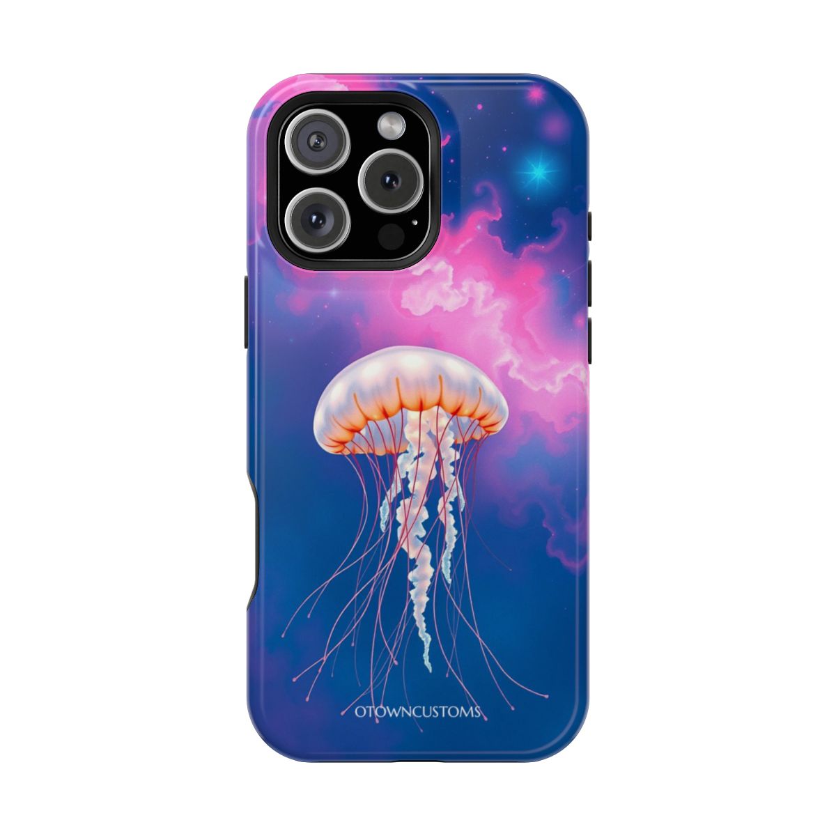Cosmic Jellyfish Nebula Bloom Dreamy Ethereal