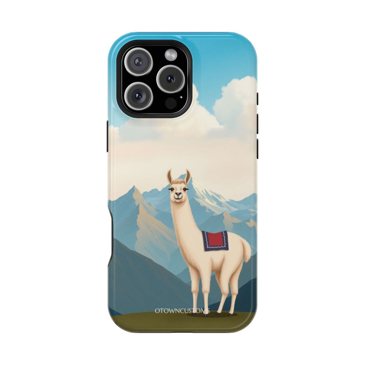 Stylized Llama Andes Mountain