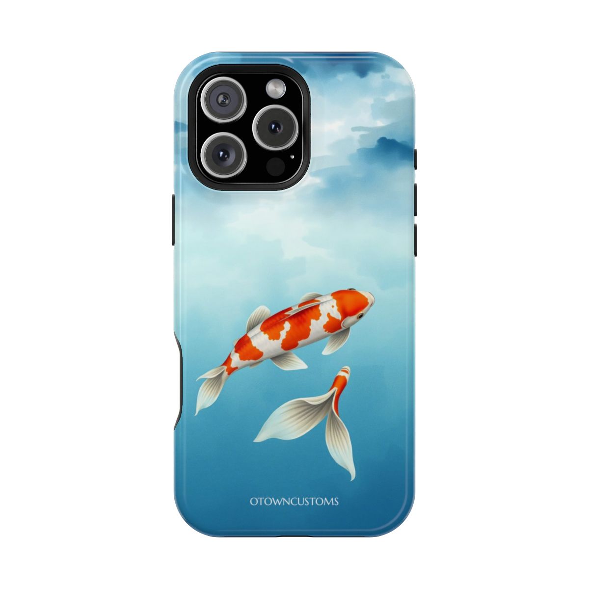 Koi Pond Painterly Realism
