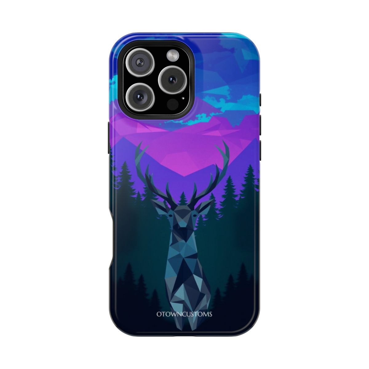 Geometric Forest Fantasy Low-Poly