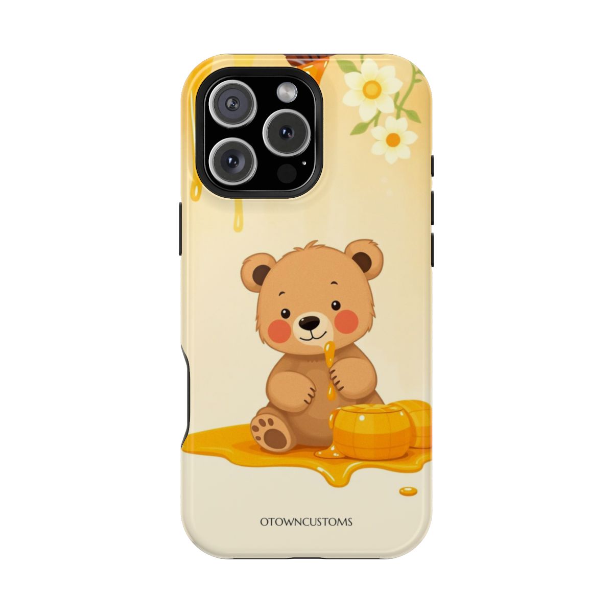 Sweet Honeycomb Bear Watercolor