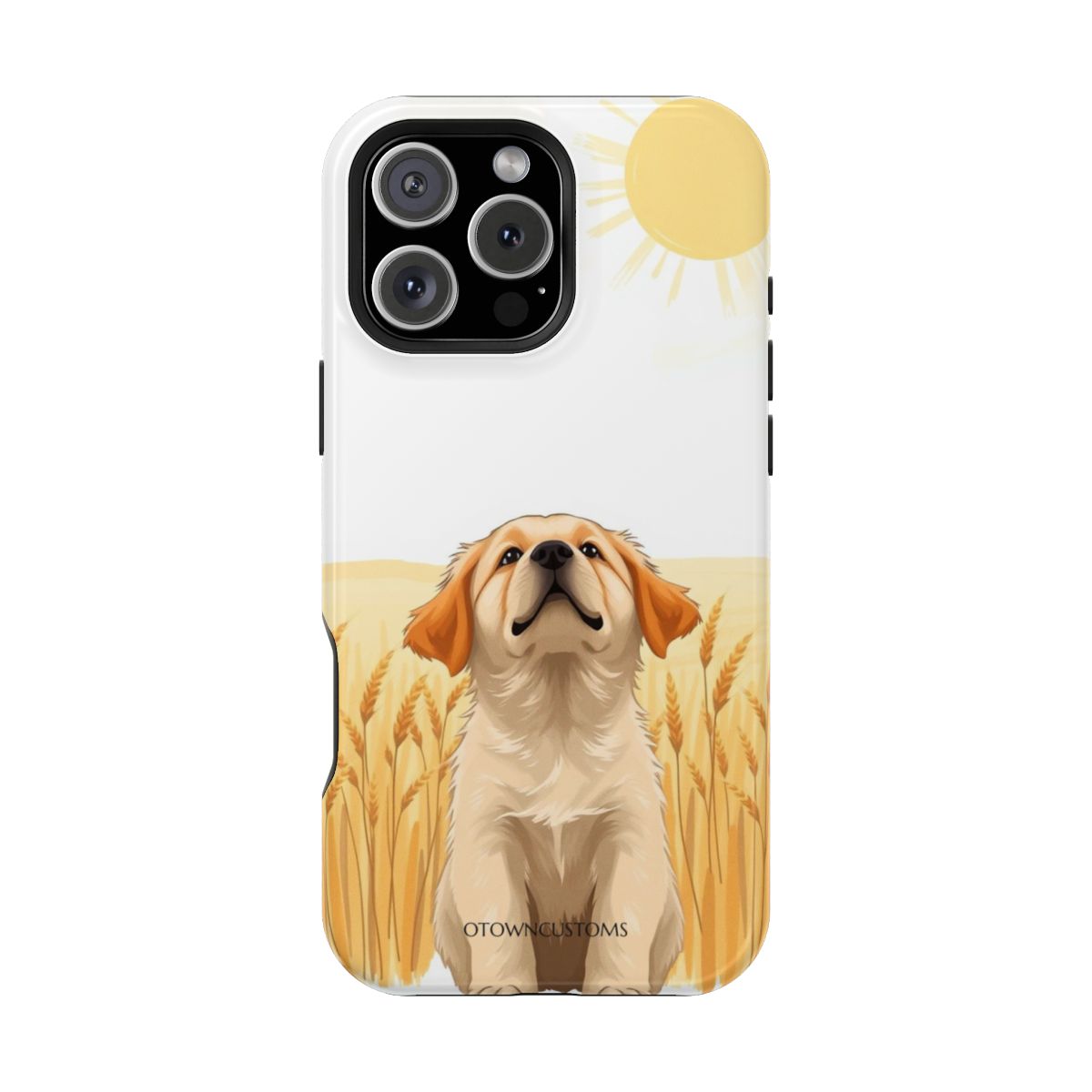 Golden Retriever Puppy Watercolor