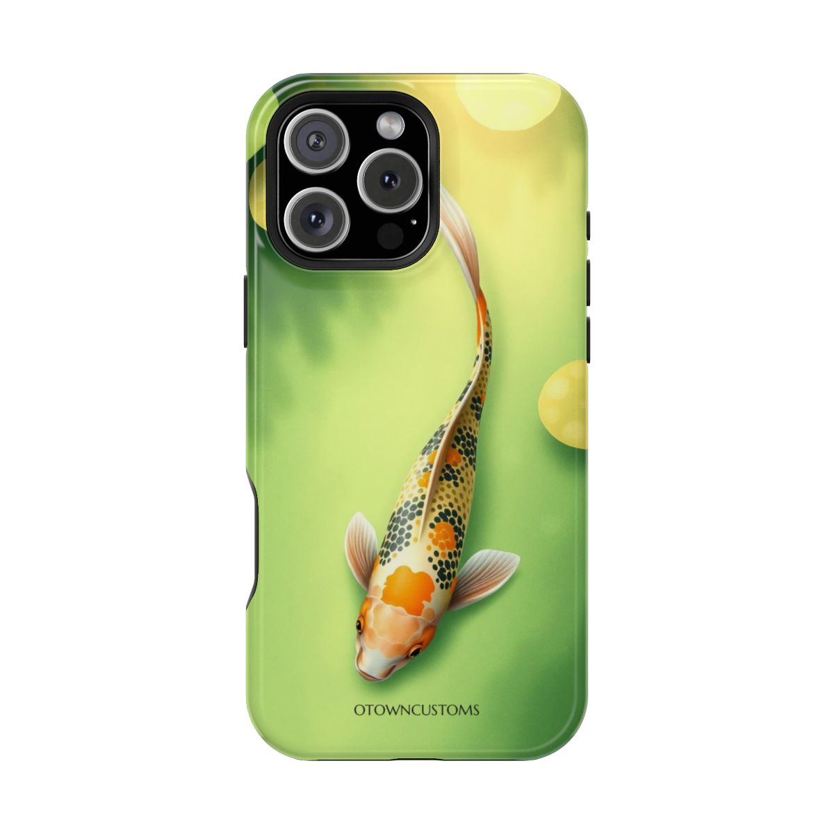 Dreamy Koi Pond Digital Painting