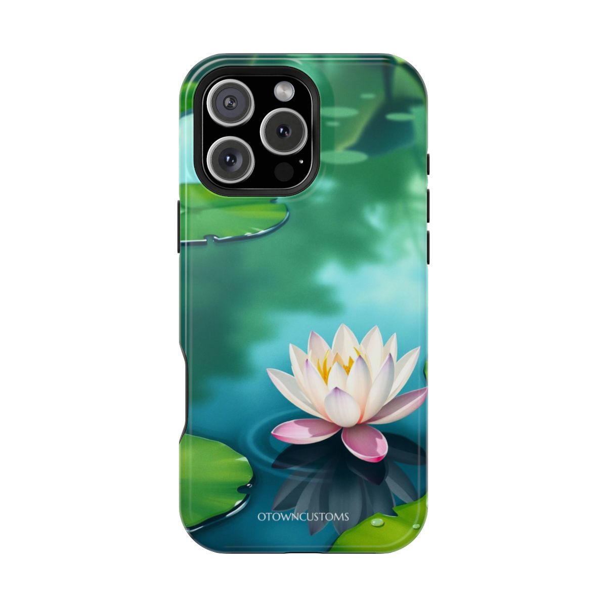 Water Lily Serene Pond Painterly