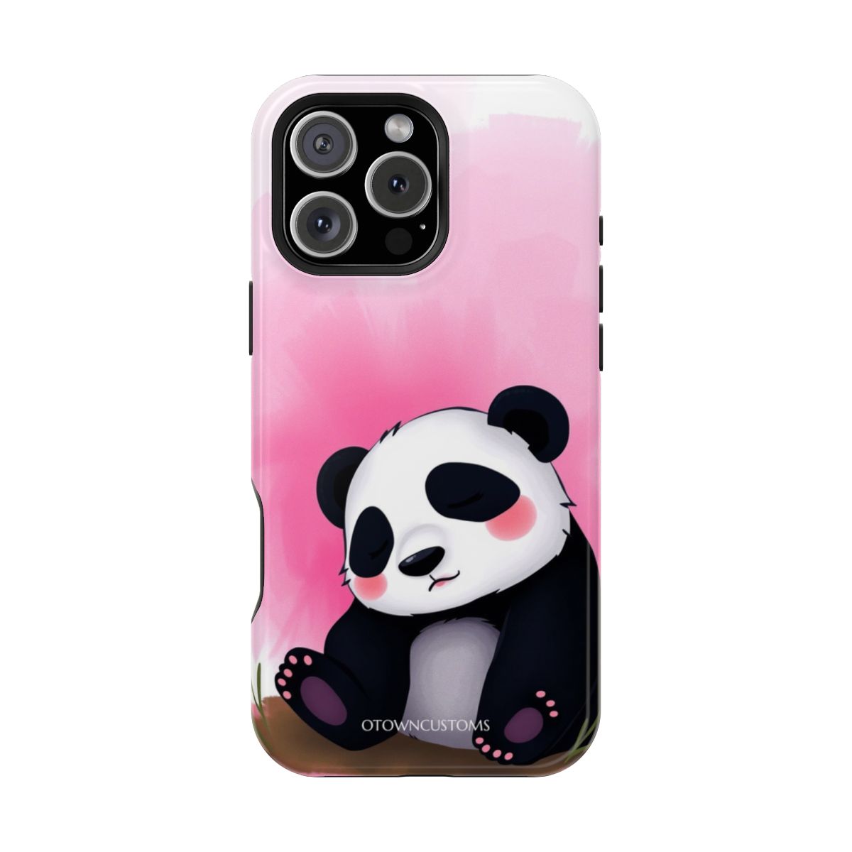 Panda Bear Sleepy Digital Illustration