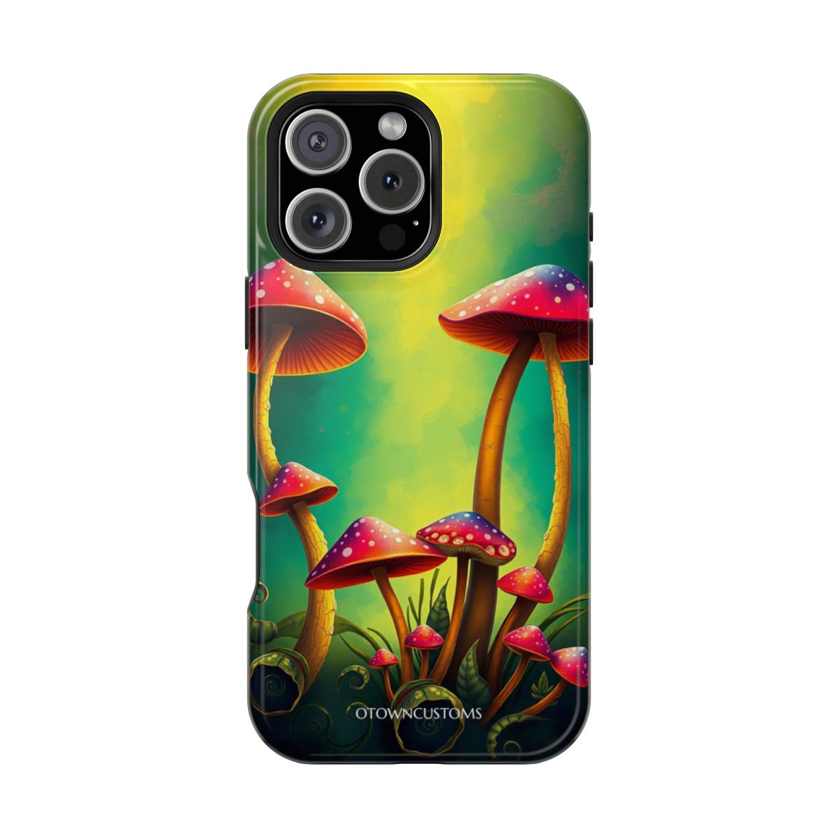 Psychedelic Mushroom Trip Whimsical Illustration