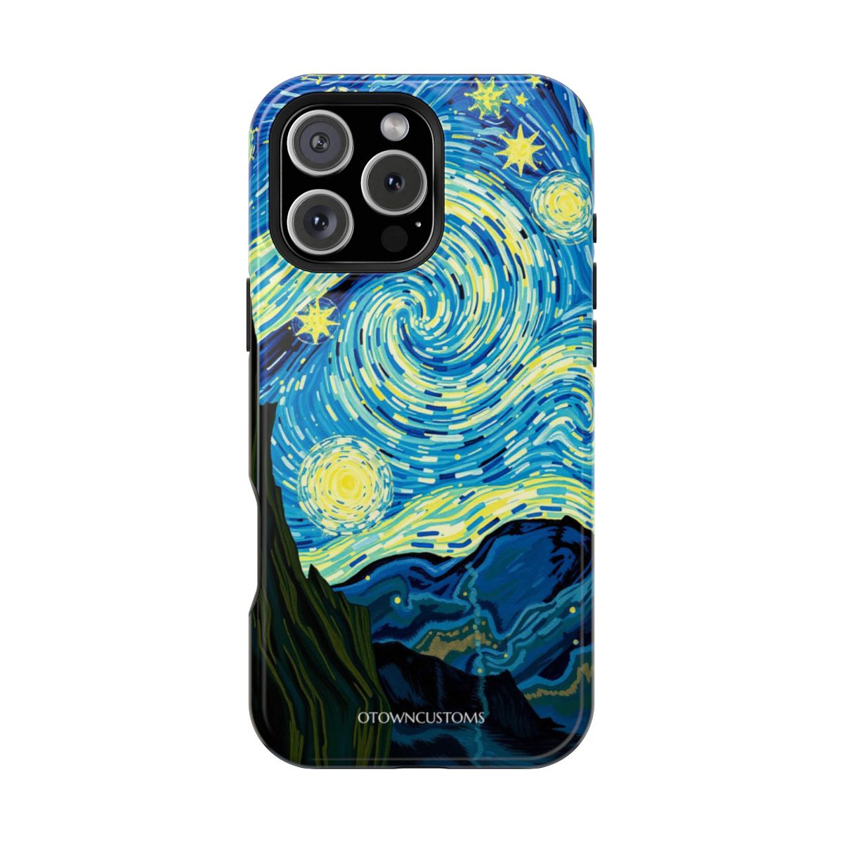 Impressionistic Starry Night Hues