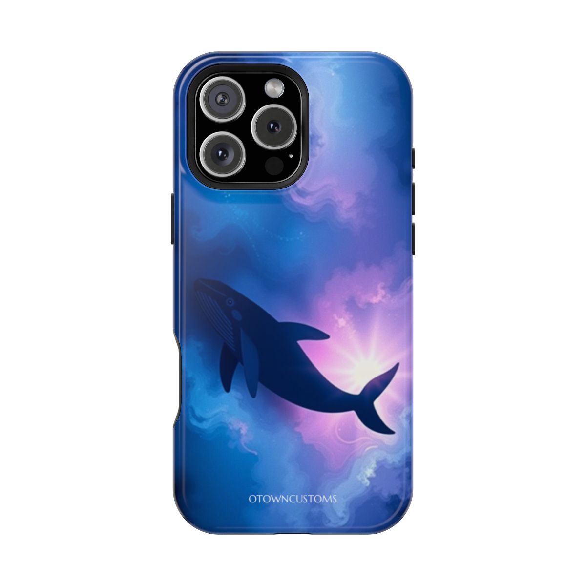 Cosmic Whale Dreamy Illustration