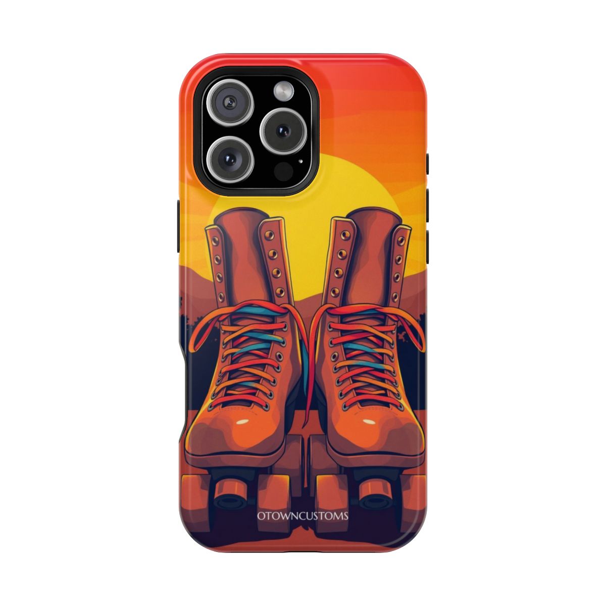 Retro Roller Skate Art