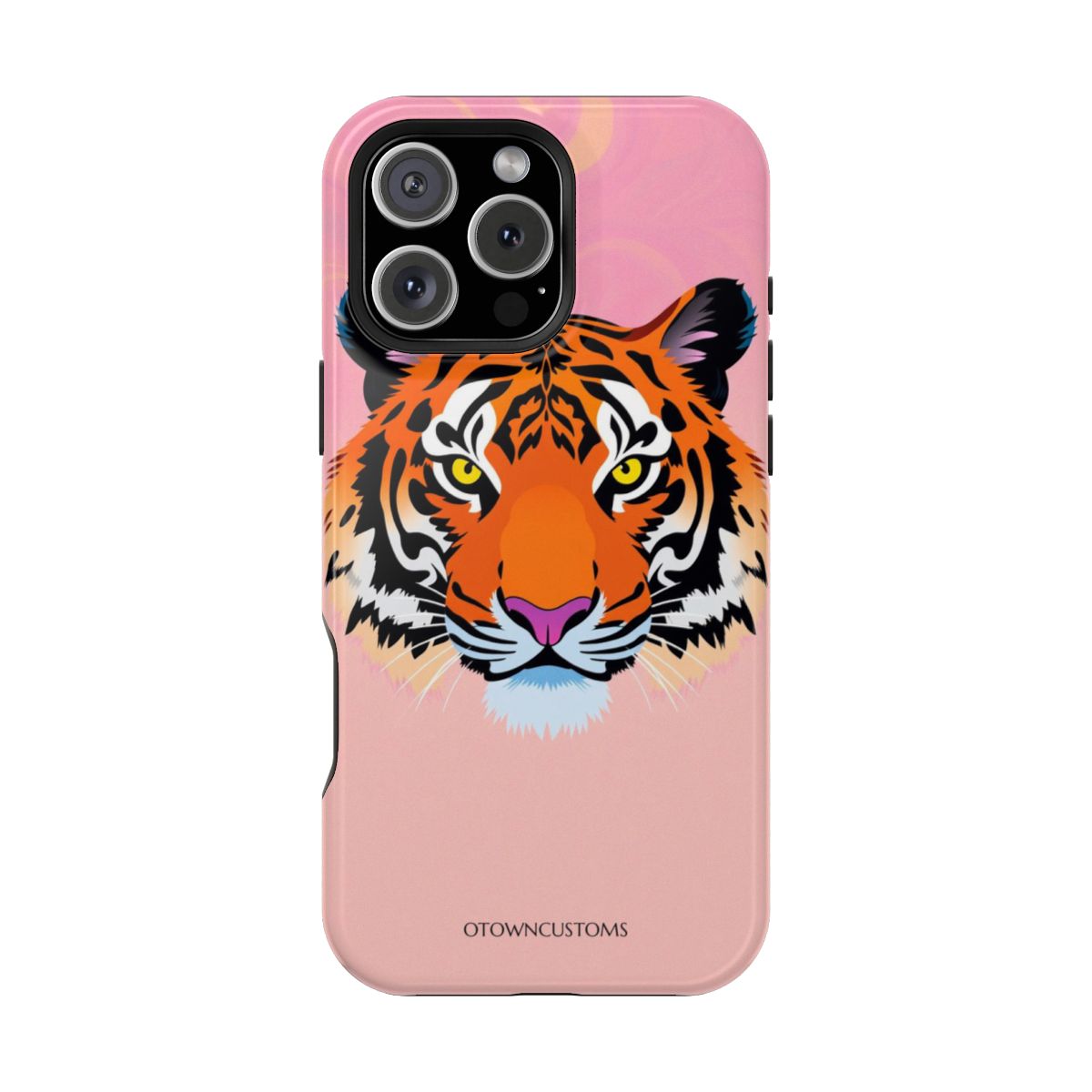 Psychedelic Rainbow Tiger Stripes Minimalist