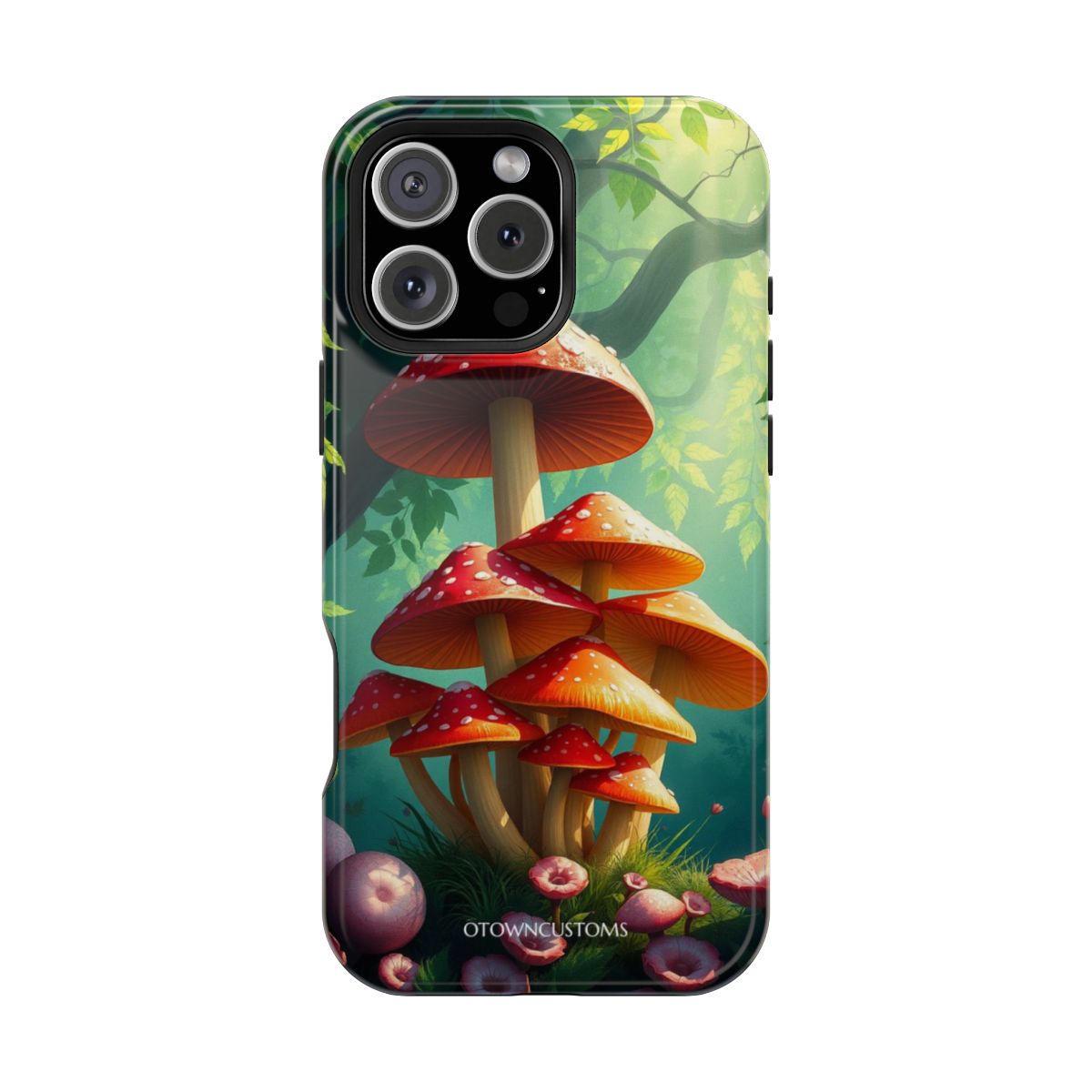 Enchanted Forest Whimsical Mushroom Meadow