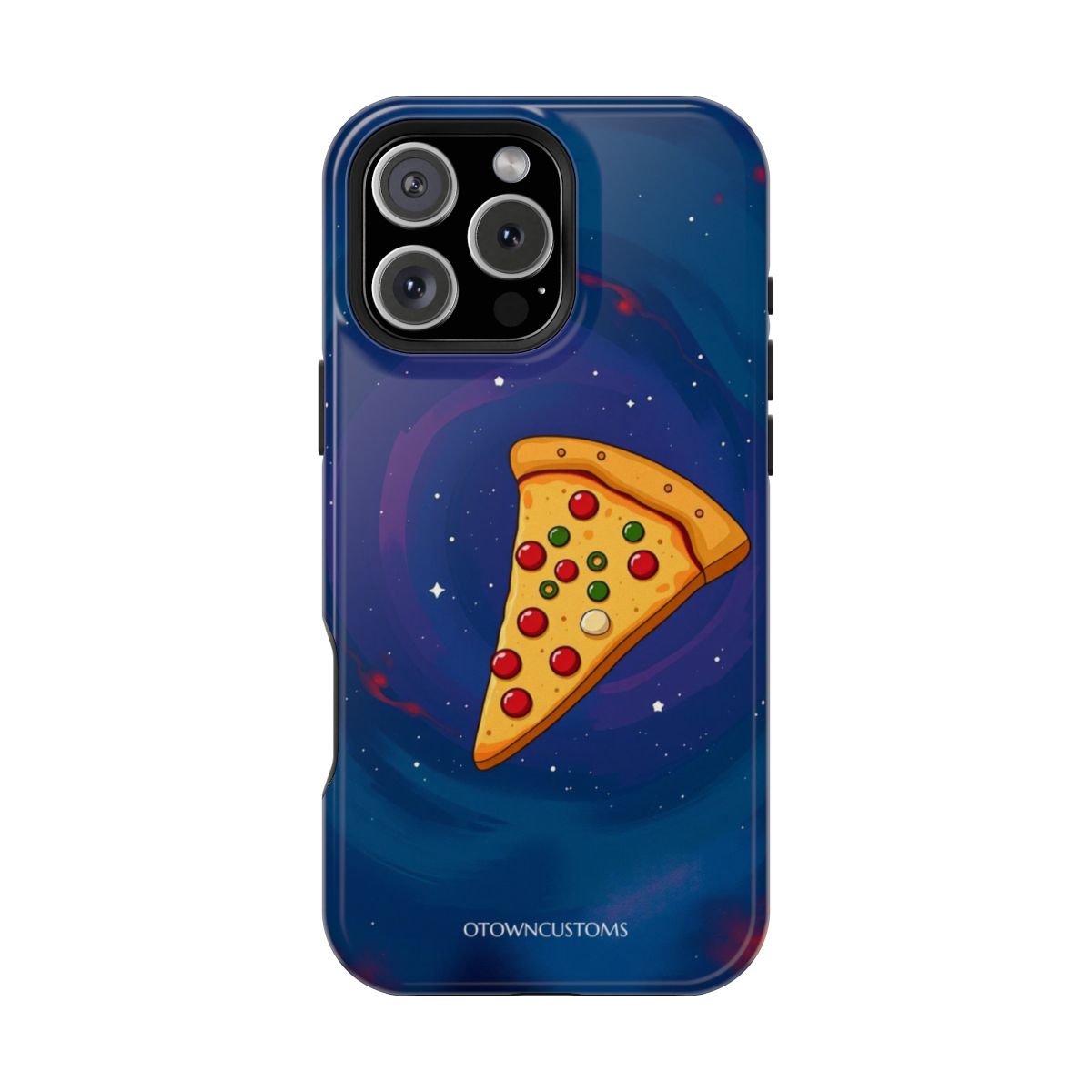 Cosmic Pizza Slice Quirky Food Art