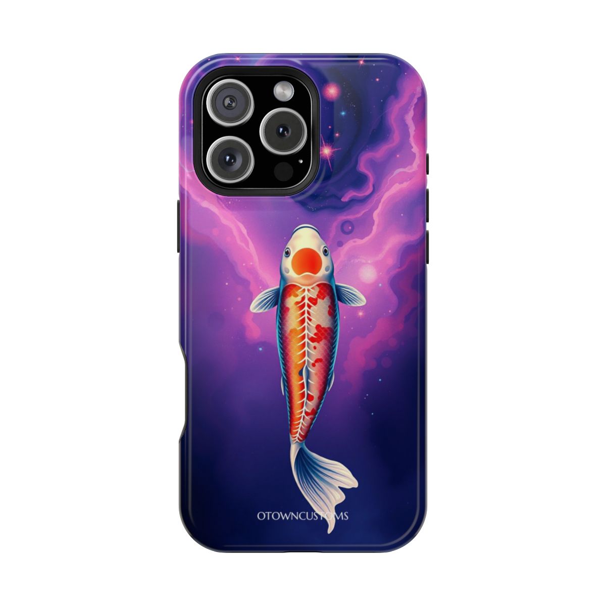 Galactic Koi Cosmic Stream Art