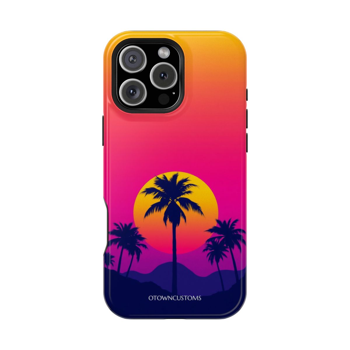 Retro Sunset Palm Vibes