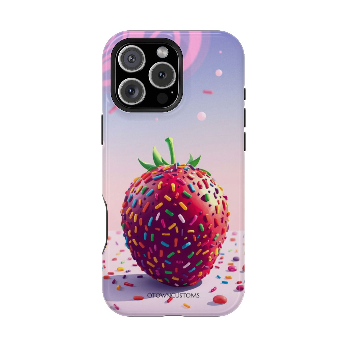 Sweet Strawberry Sprinkle Whimsical Candy