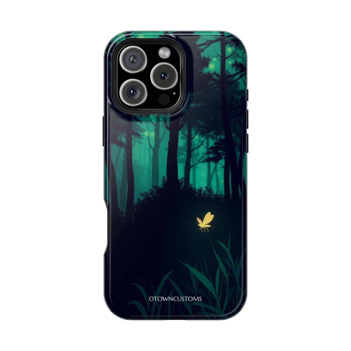 Enchanted Forest Firefly Glow Mystical Landscape