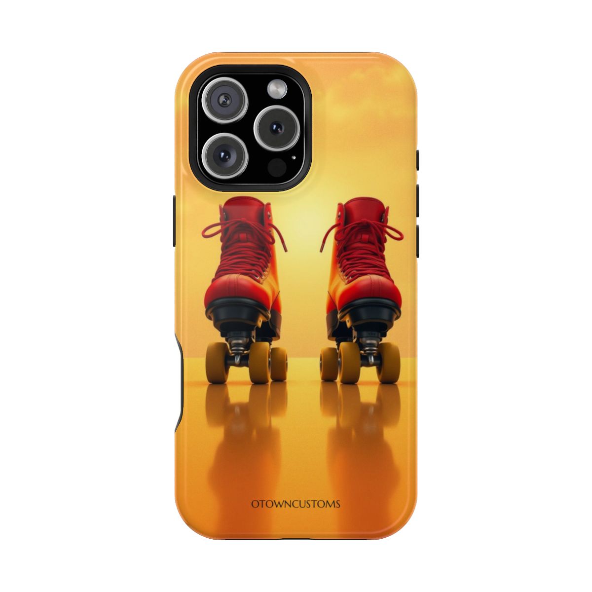 Vibrant Retro Roller Skate