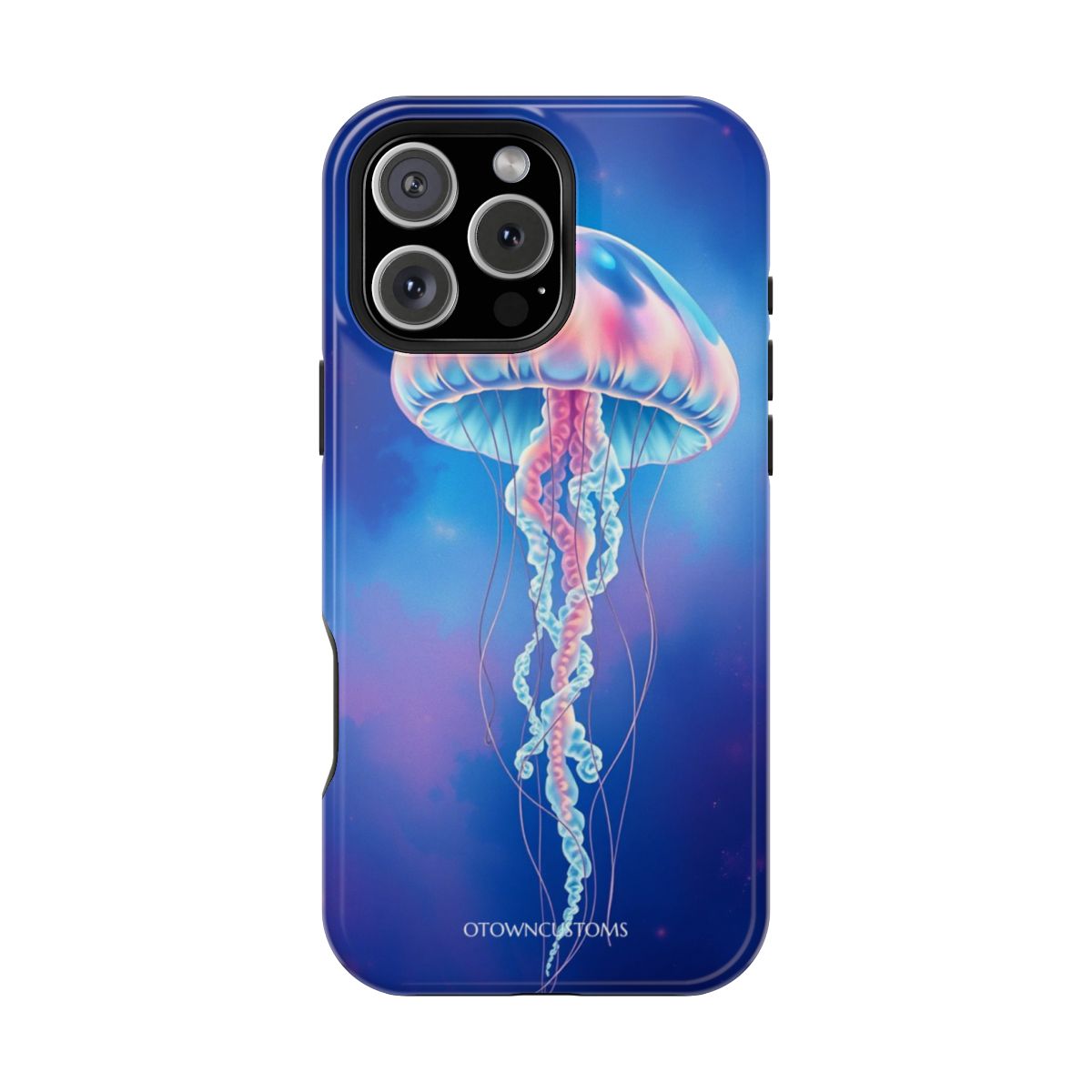 Glowing Jellyfish Space Cosmic Ocean