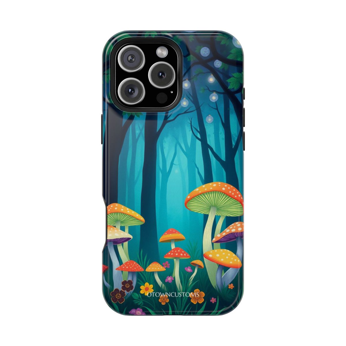 Enchanted Forest Mushrooms Fantasy Glow