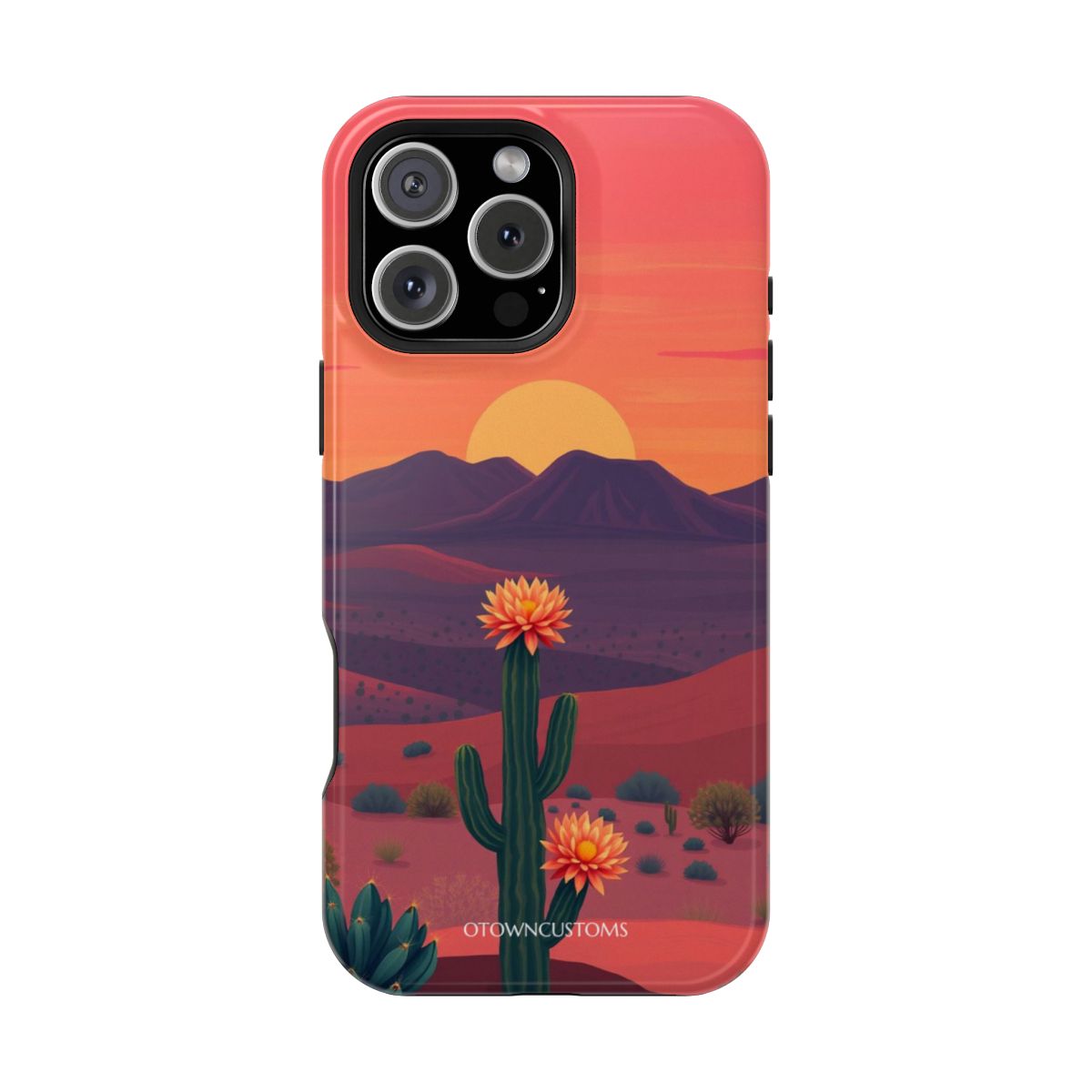 Desert Sunset Cactus Bloom