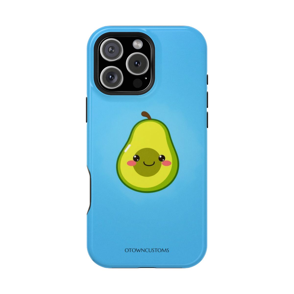 Kawaii Illustration Cartoon Avocado Joyful Grip