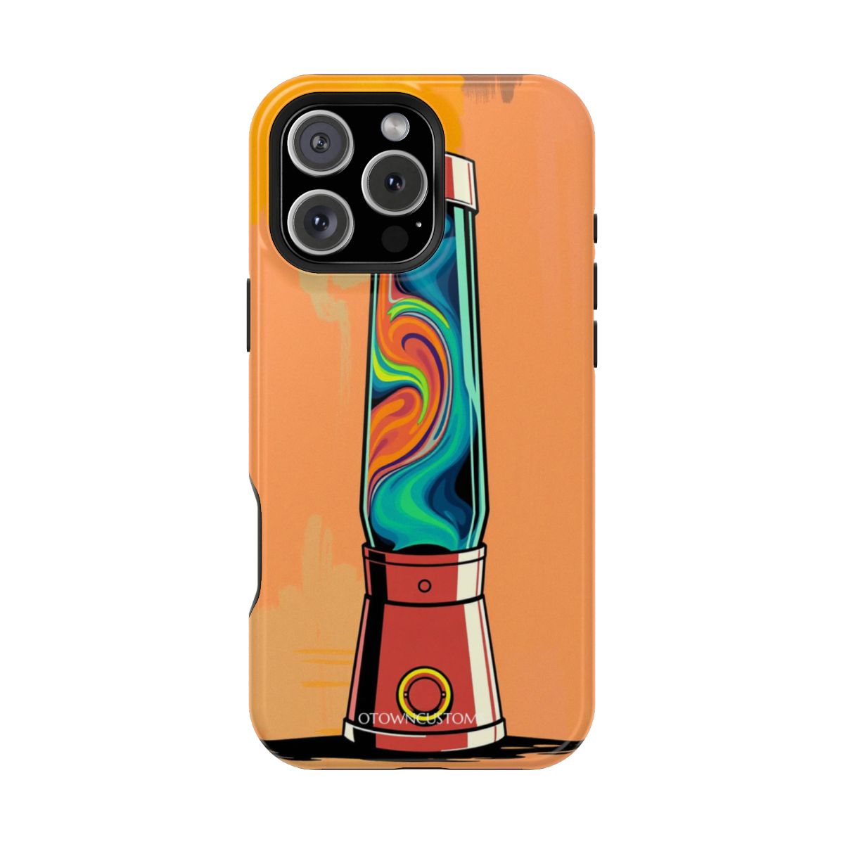 Abstract Pop Art Groovy Lava Lamp