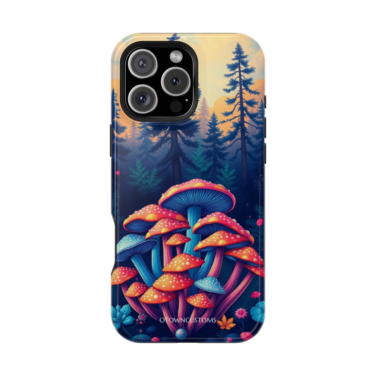 Psychedelic Mushroom Forest
