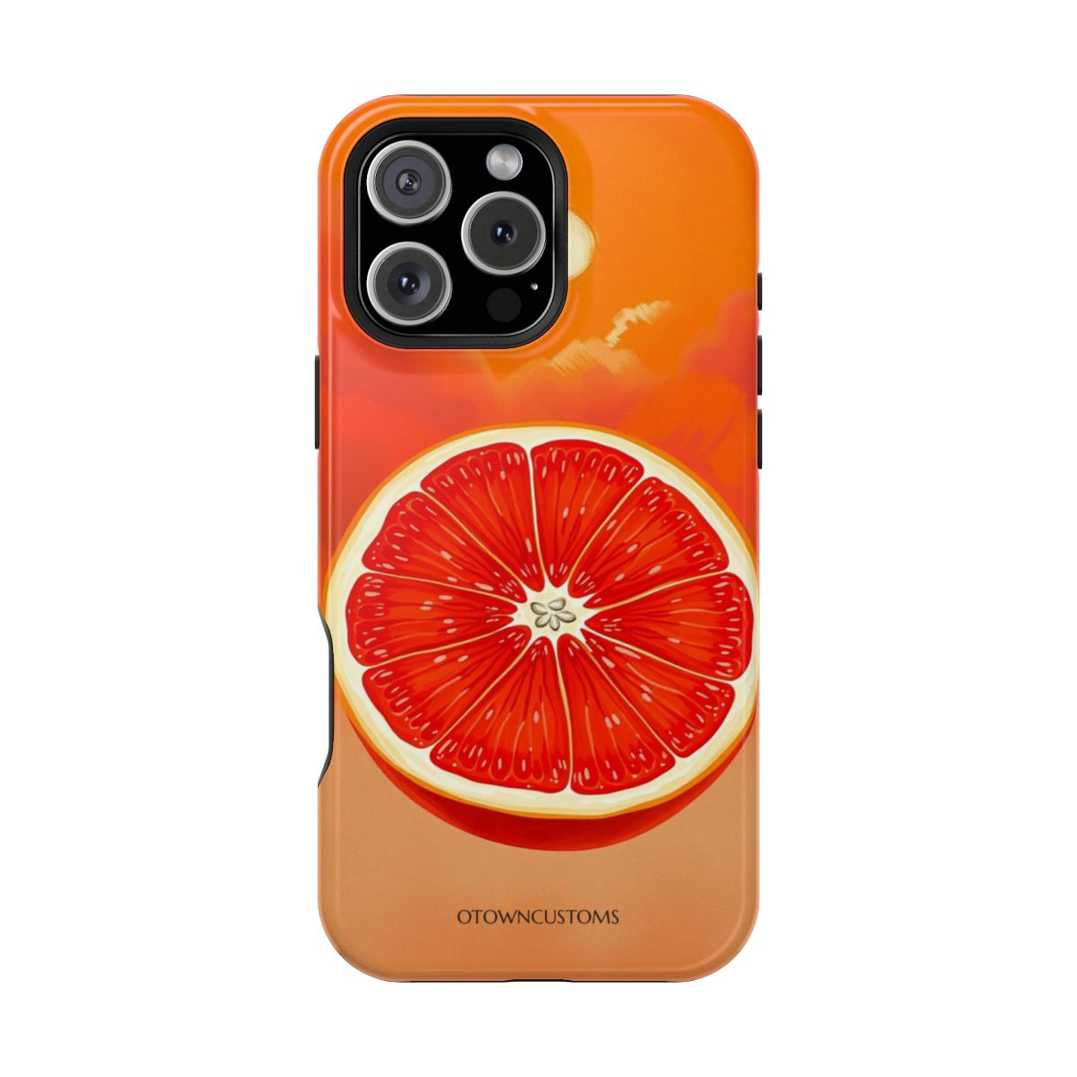 Painterly Fruit Citrus Slice Dreamscape