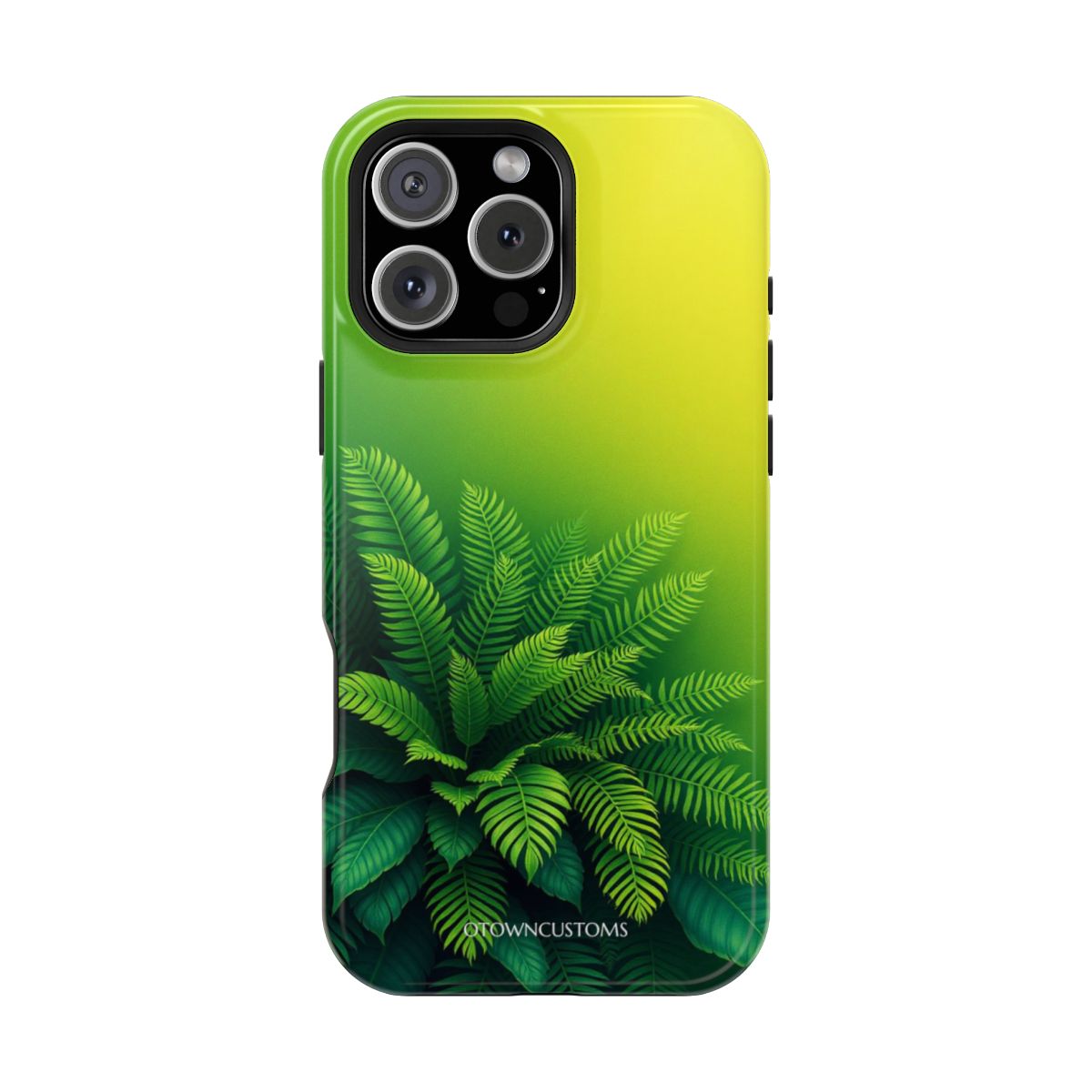 Vibrant Tropical Leaf Canopy