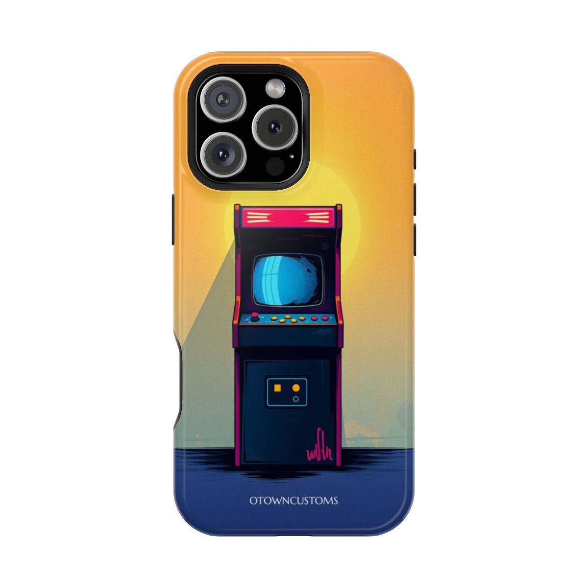 Digital Art Retro Arcade Machine