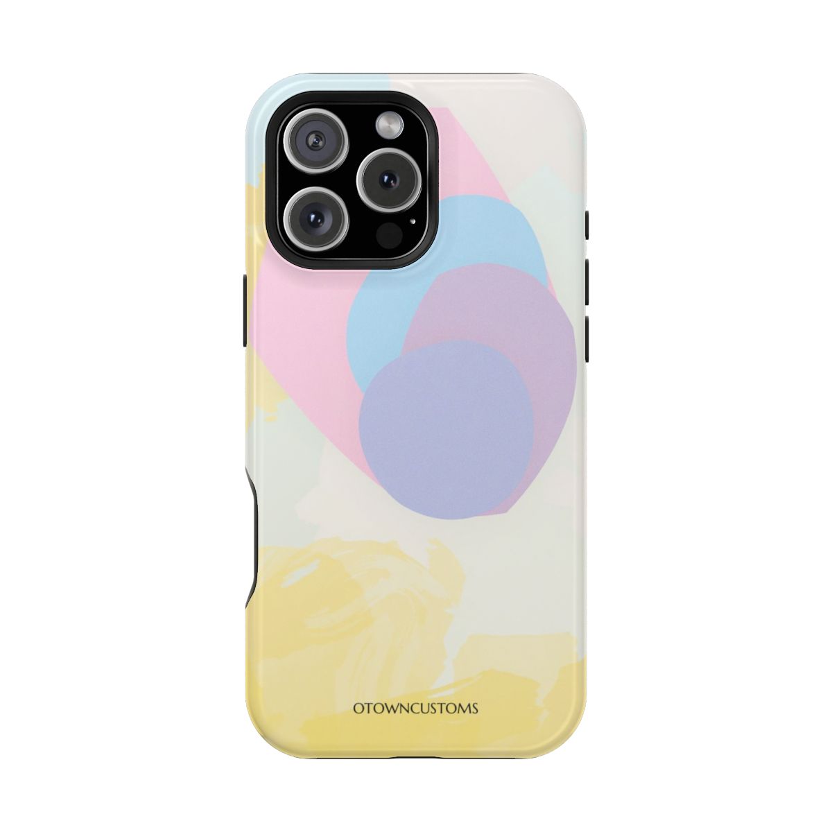 Pastel Geometric Abstract Layers