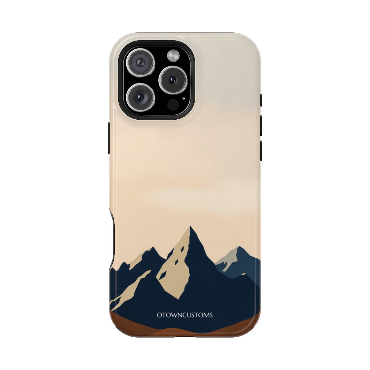 Minimalist Mountain Landscape Art