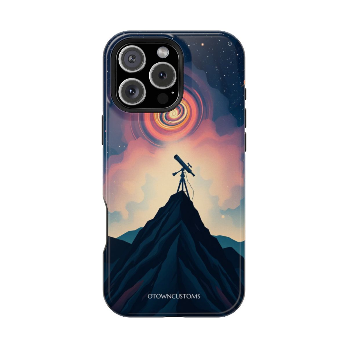 Stylized Telescope Mountain Peak