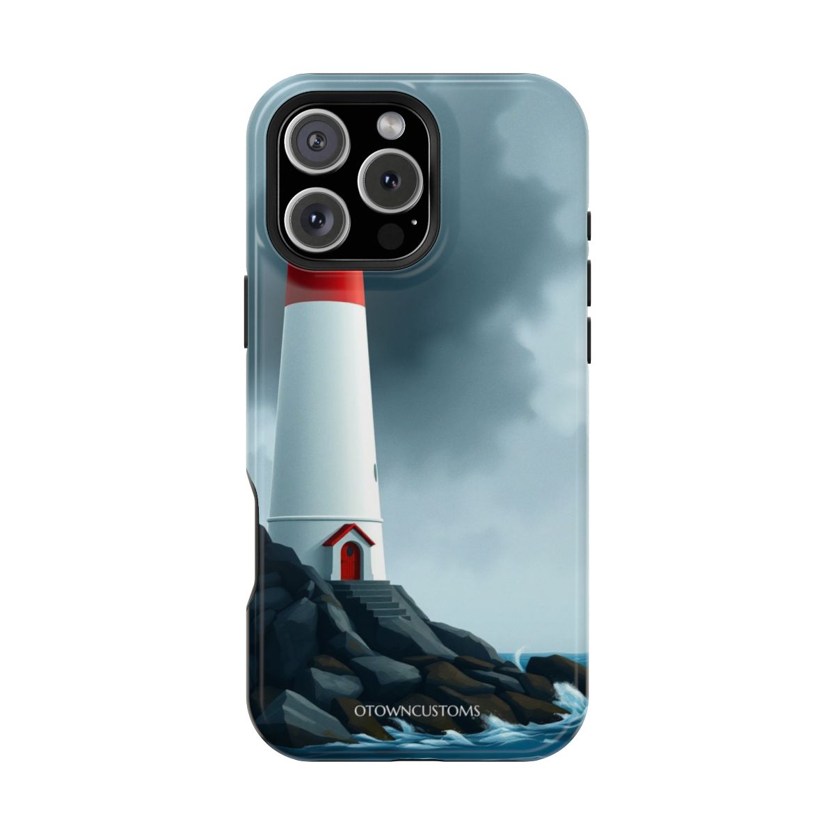 Stylized Coastal Lighthouse Beacon