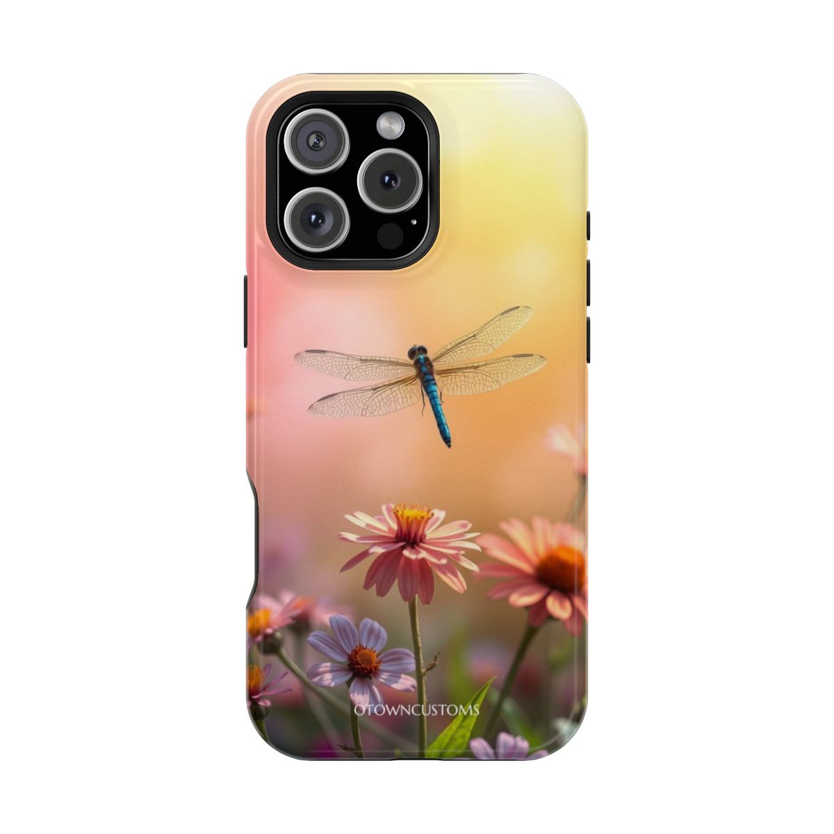 Dreamy Floral Dragonfly Dance