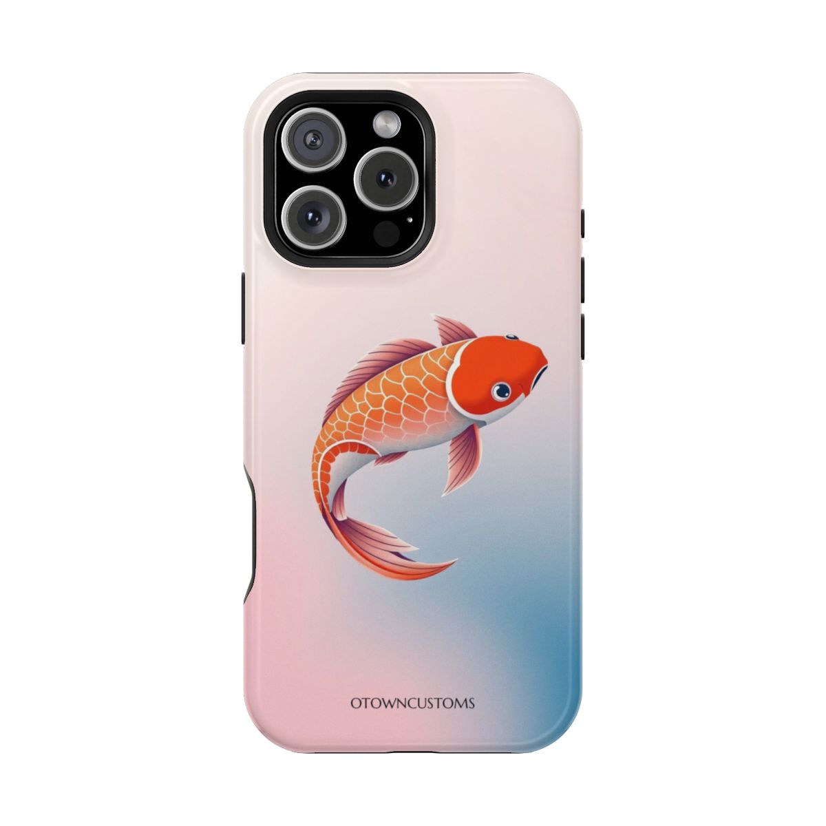 Stylized Koi Fish Pastel