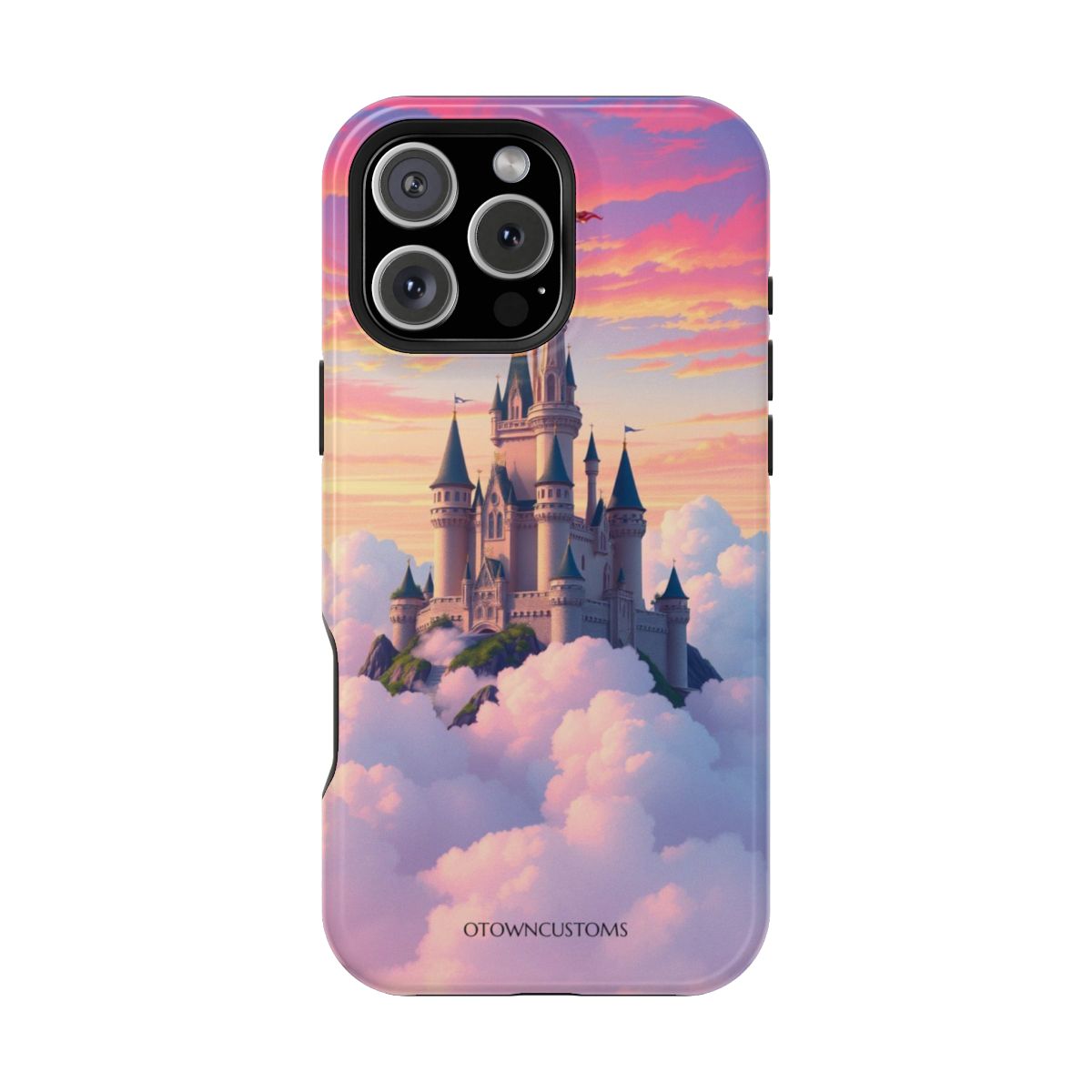 Digital Art Surreal Dreamy Cloud Castle