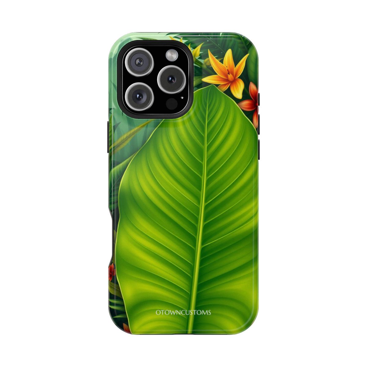 Lush Jungle Tropical Monstera Leaf