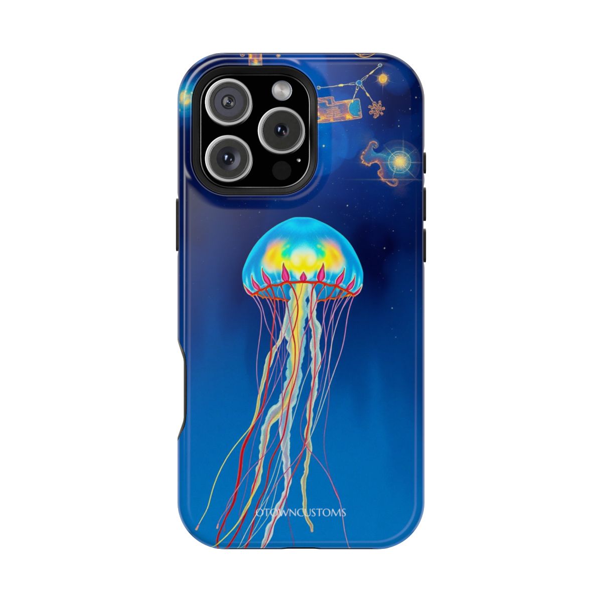 Glowing Cosmic Jellyfish